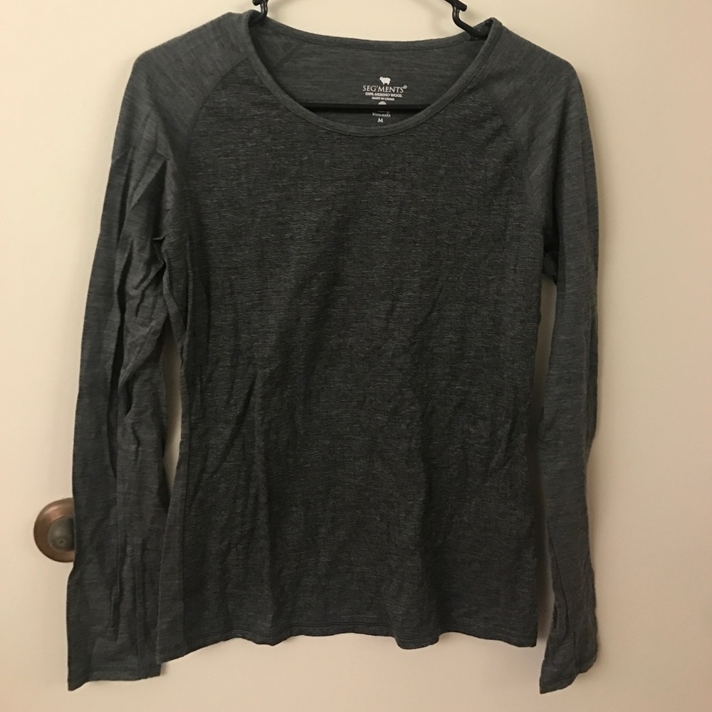 Seg'ments 100% merino wool long sleeve